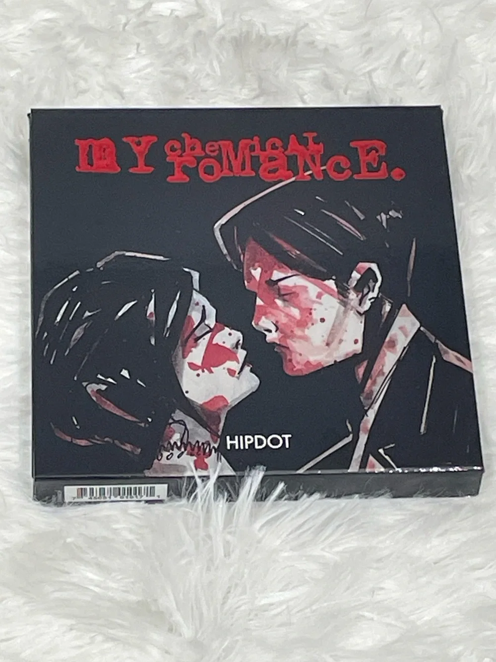 HIPDOT x MY CHEMICAL ROMANCE Collab 3-Piece Makeup Palette Eyeliner Makeup Brush